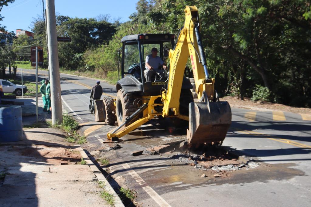 Jardim Santa Catarina recebe modernização no sistema de drenagem