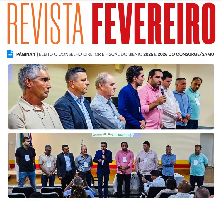 Revista Eletrônica de Fevereiro.