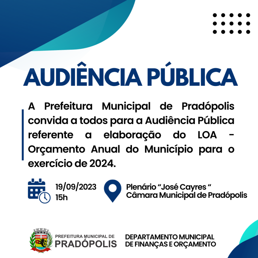 AUDIÊNCIA PÚBLICA