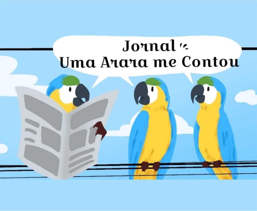 O Jornal ‘Uma Arara me Contou’ conecta estudantes, escolas e comunidade.