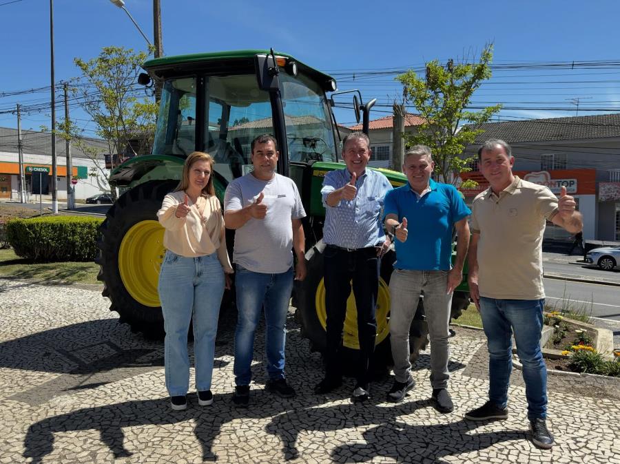 Prefeito Daniel Lovato recebe visita do Deputado Federal Luciano Ducci