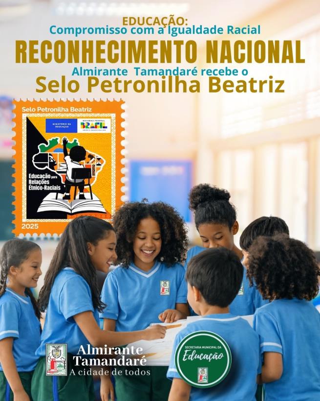 Educação de Almirante Tamandaré recebe reconhecimento nacional por ações de promoção da igualdade racial