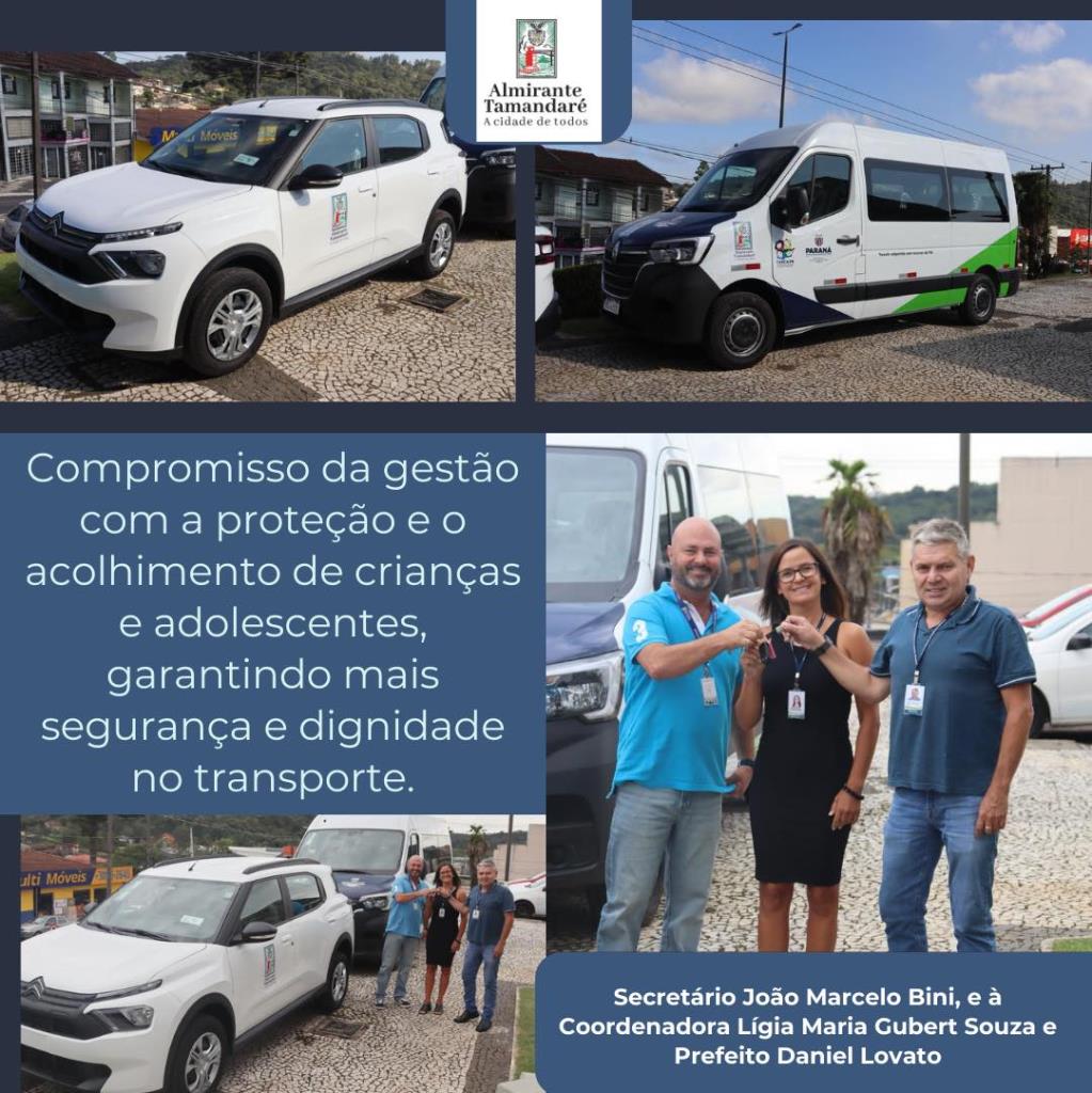 Prefeito Daniel Lovato entrega veículos à Casa de Passagem Irmã Severina Serraglio