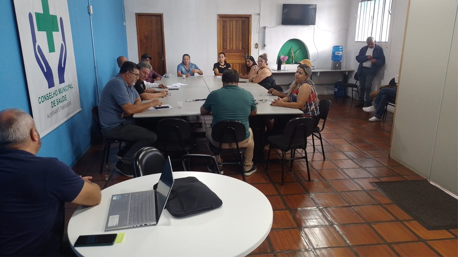 Reunião ordinária do Conselho Municipal de Saúde.