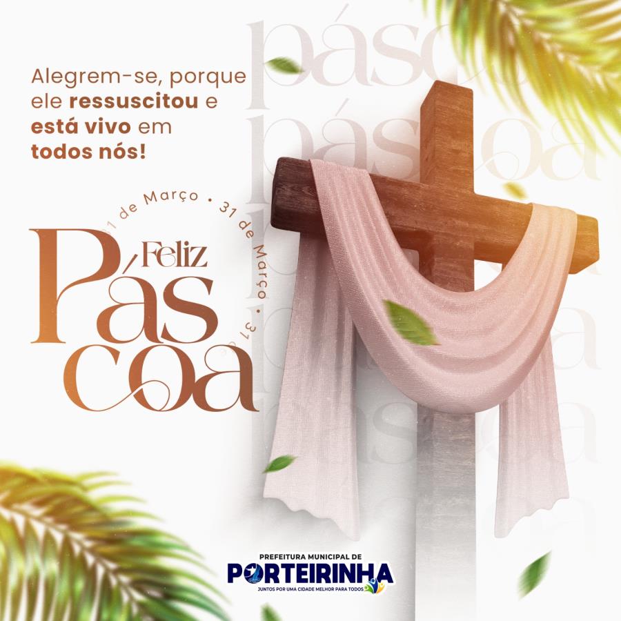 UM ABENÇOADO DOMINGO DE PÁSCOA!
