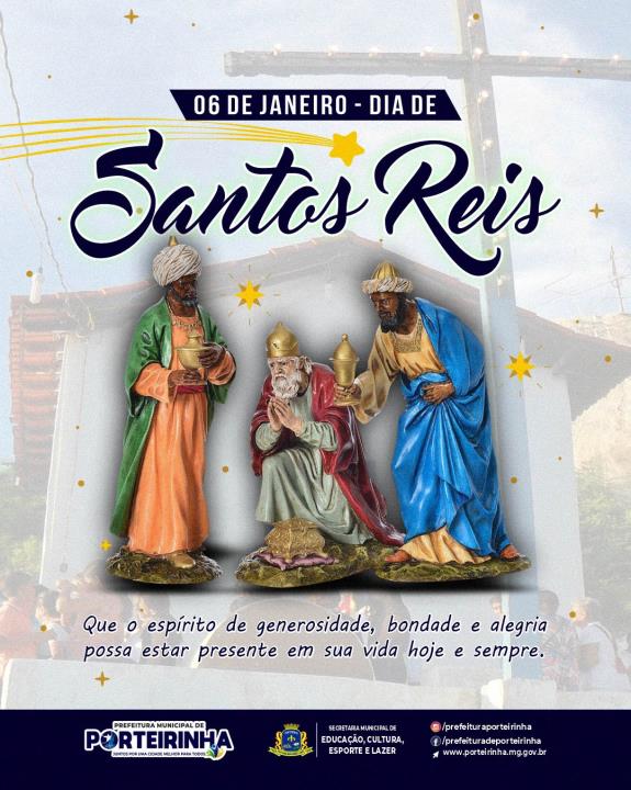 HOJE, DIA DE SANTOS REIS, RELEMBRAMOS A VISITA DOS REIS MAGOS A JESUS