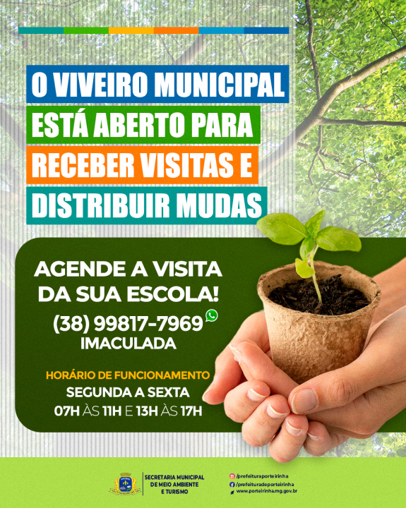 CONHEÇA O VIVEIRO MUNICIPAL