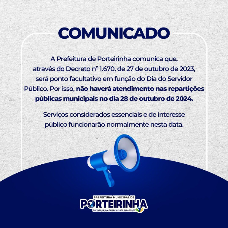 COMUNICADO teste