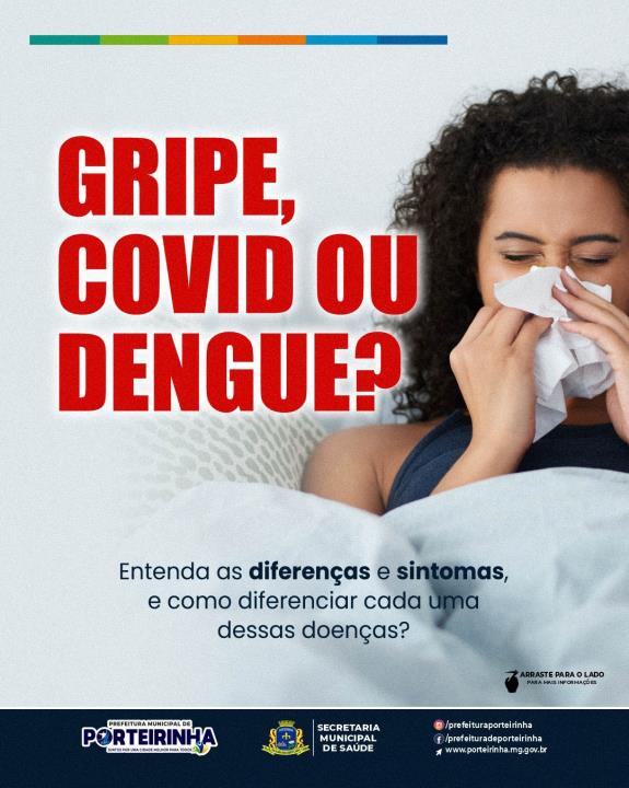 GRIPE, COVID OU DENGUE?