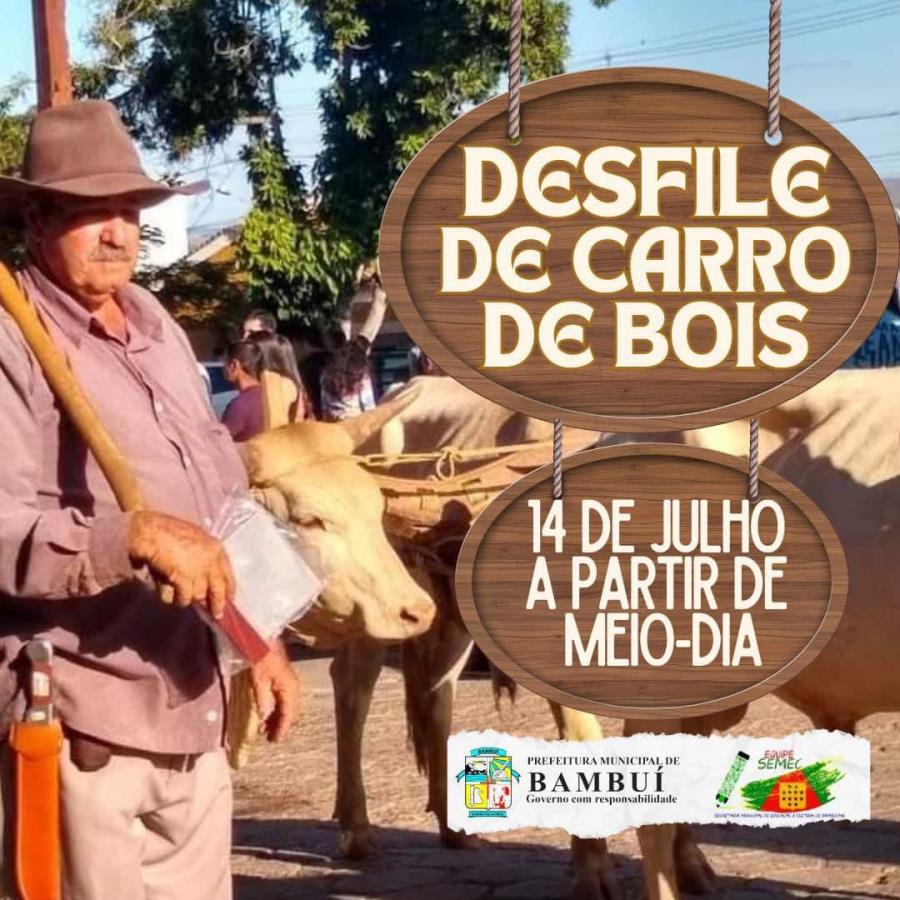 Desfile de Carro de Bois em Bambuí