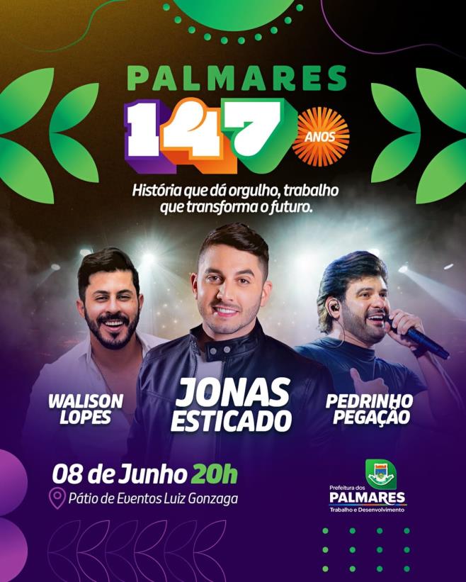 ALÔ, PALMARES! 🚨