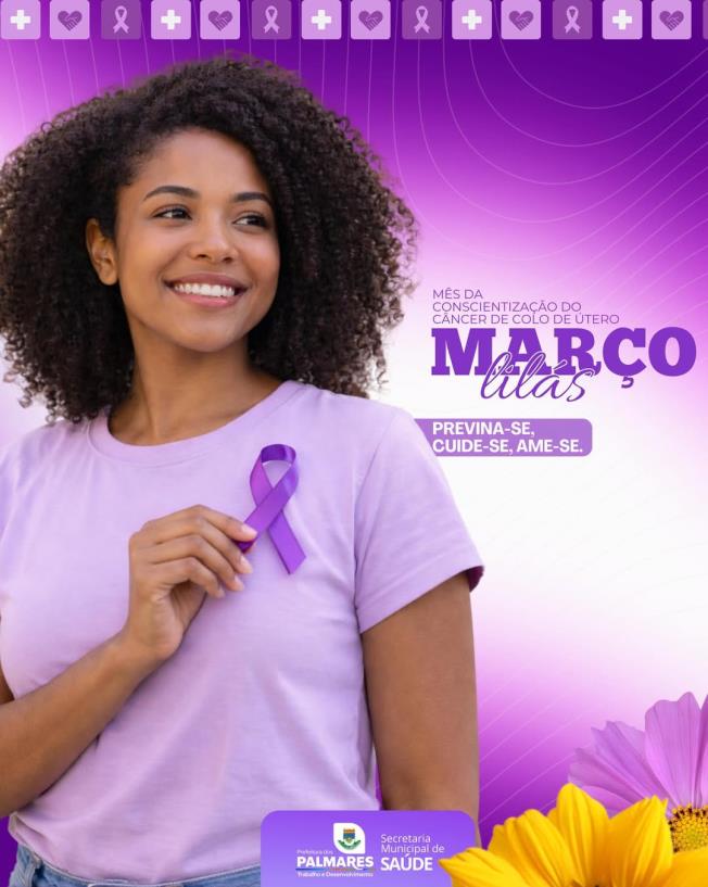Março é o mês dedicado à conscientização e prevenção do câncer de colo do útero
