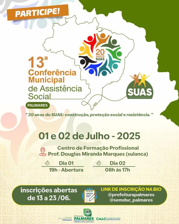 13ª Conferência da Assistência Social