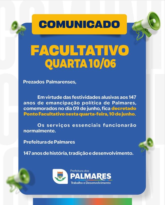 📢 COMUNICADO OFICIAL