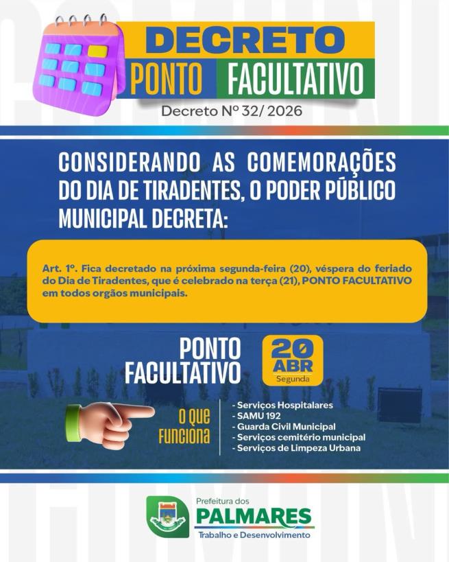 📢 DECRETO Nº 32/2026