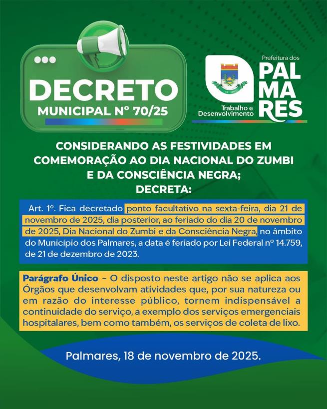 📢 DECRETO MUNICIPAL