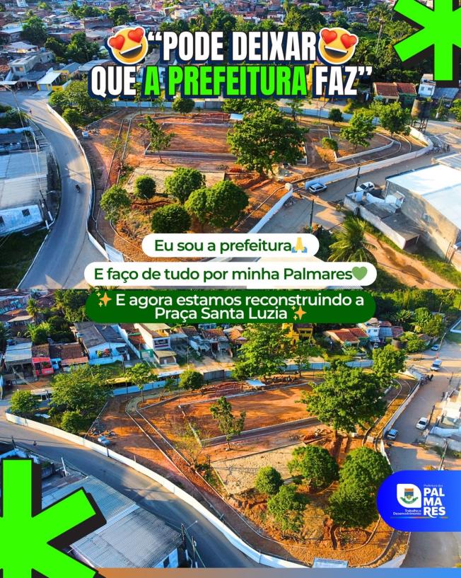 Pode deixar que a prefeitura faz… e faz mesmo! 💚