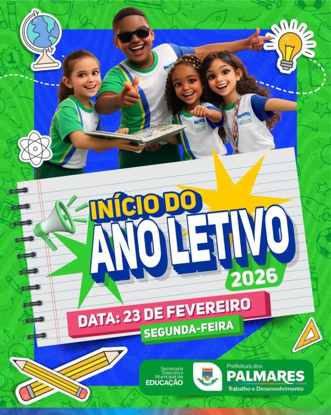 Fiquem ligados: O início do ano letivo 2026 já tem data marcada