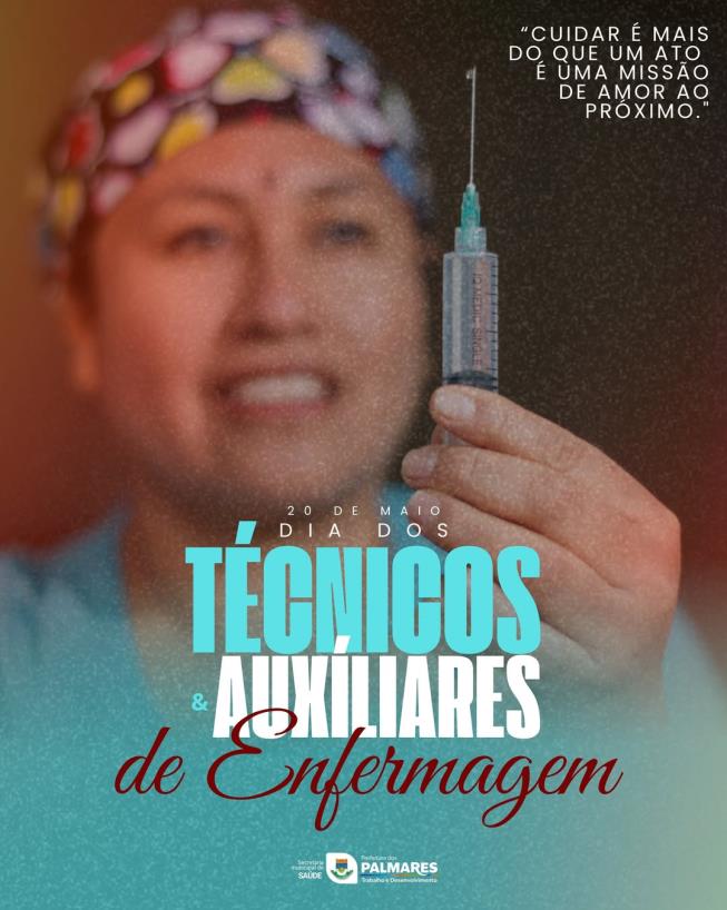 Hoje celebramos aqueles que transformam cuidado em missão e dedicação em esperança 💉🩺💚