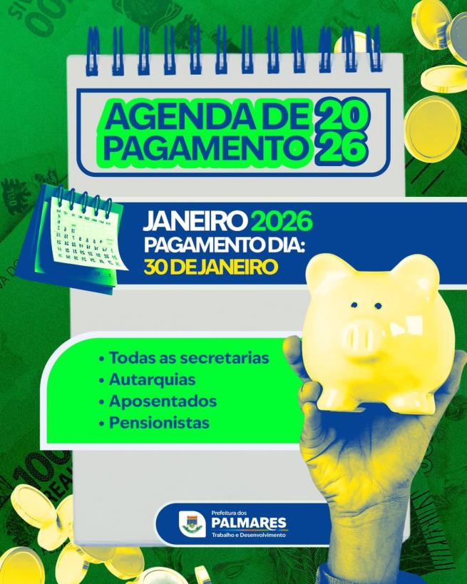 Primeiro salário do ano já tem data marcada! 💸📅