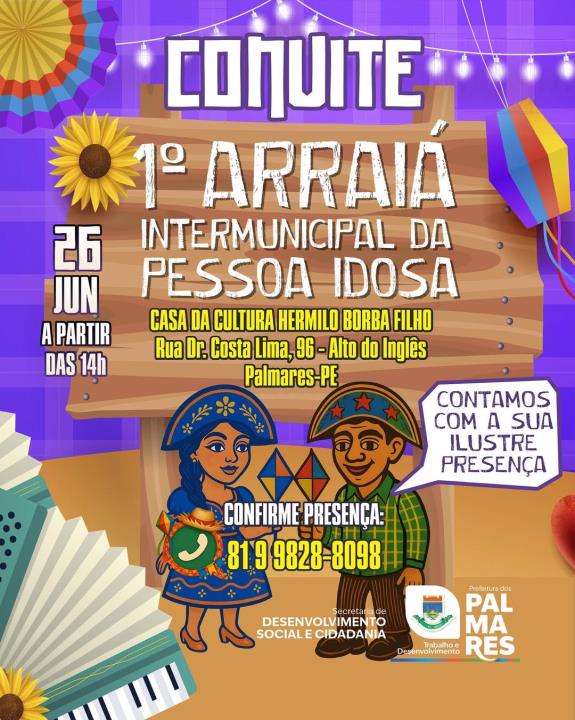 O forró vai tomar conta da Casa da Cultura! 🎶