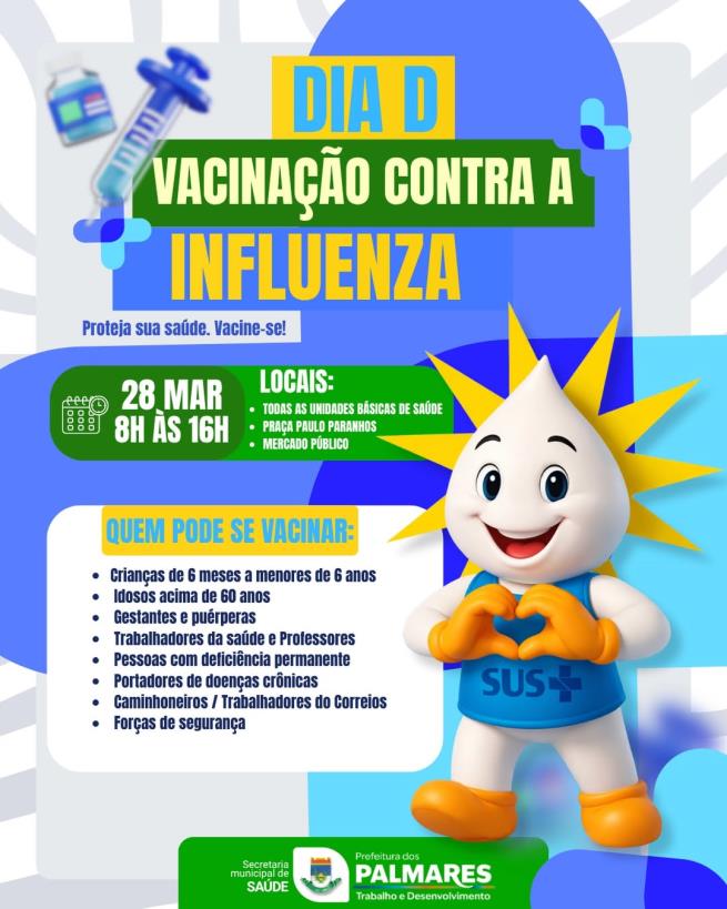 Dia D de Vacinação: um compromisso com a vida!💉