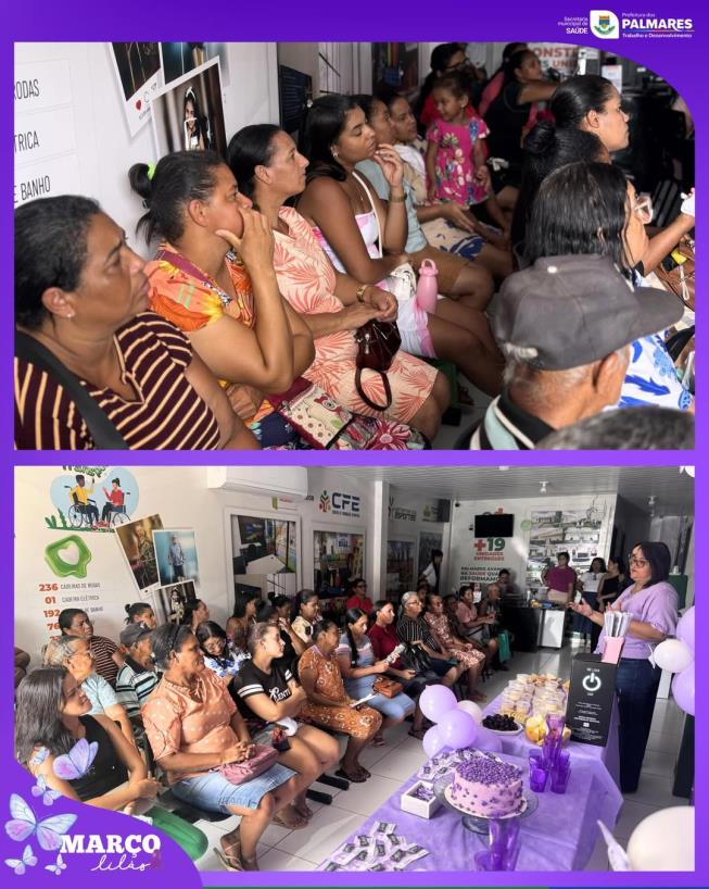Março Lilás nas Unidades Básicas de Saúde💜