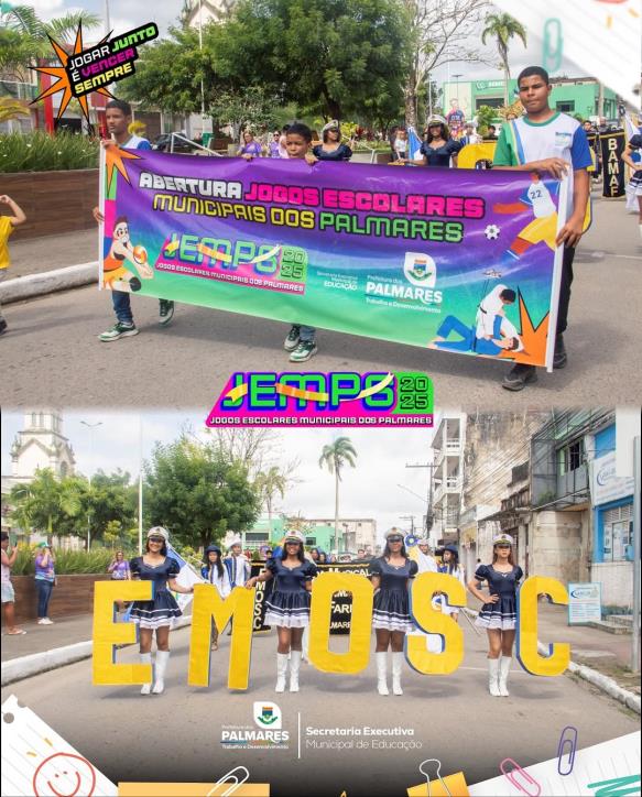 Desfile e Cerimônia Oficial de Abertura do JEMPS 2025