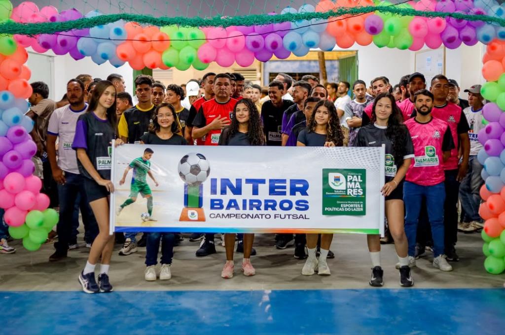 ⚽ A primeira noite do Campeonato Interbairros de Futsal foi um sucesso! 🙌
