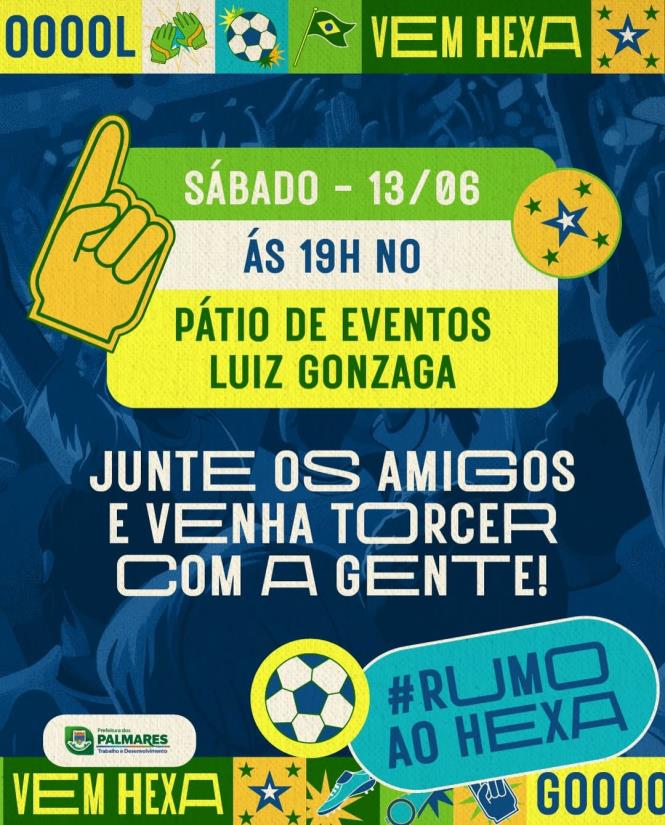 🇧🇷⚽ Amanhã é dia de vestir a camisa, reunir a família, chamar os amigos e torcer pelo Brasil!