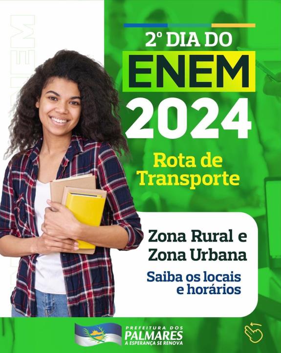 Segundo e último dia do ENEM 2024! 🚍