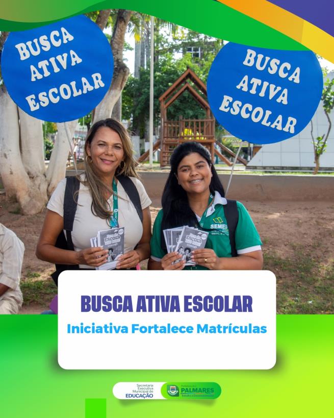 BUSCA ATIVA ESCOLAR REALIZA AÇÃO DE MOBILIZAÇÃO NO CENTRO DA CIDADE