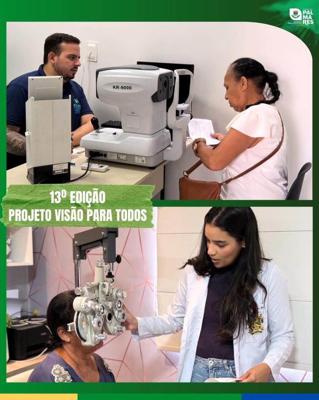 ✨A 13ª edição do Projeto Visão Para