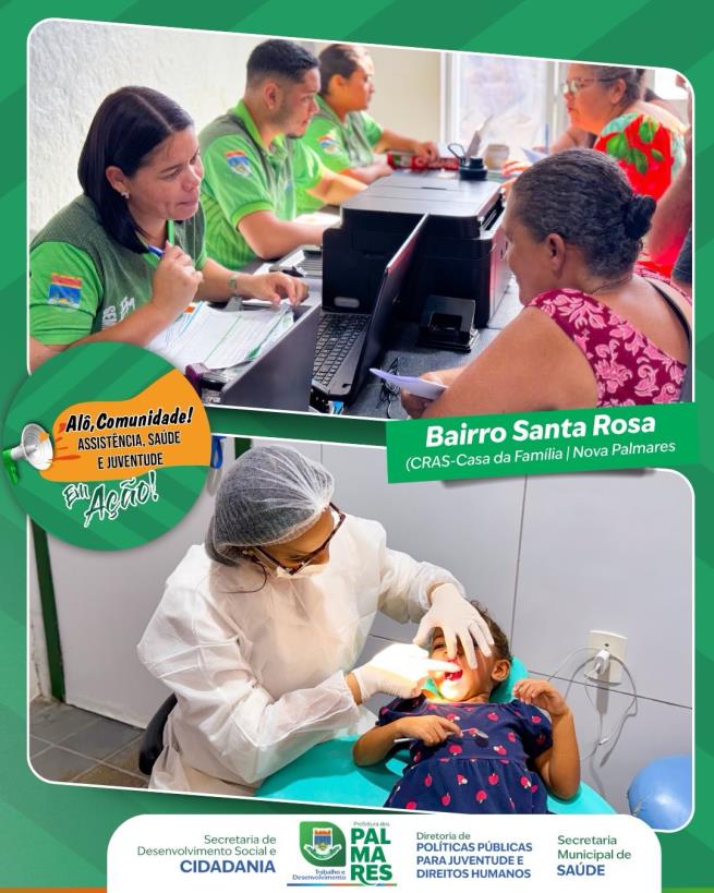 Alô! Comunidade no Bairro Santa Rosa
