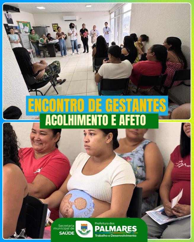 🤰💙 Encontro de Gestantes: acolhimento, cuidado e informação!