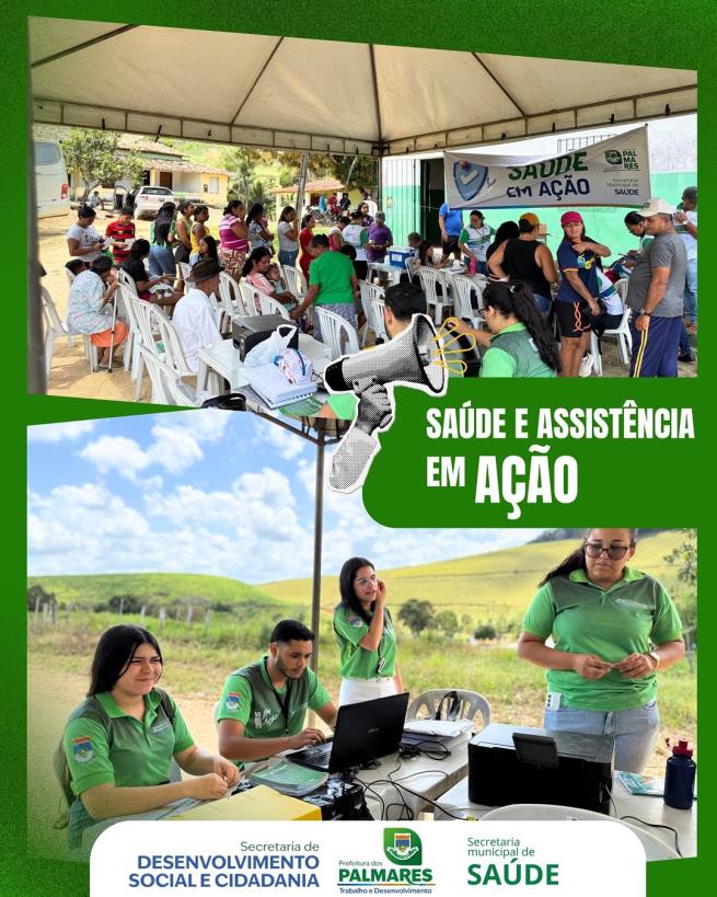 Saúde e Assistência em Ação ✅🚀