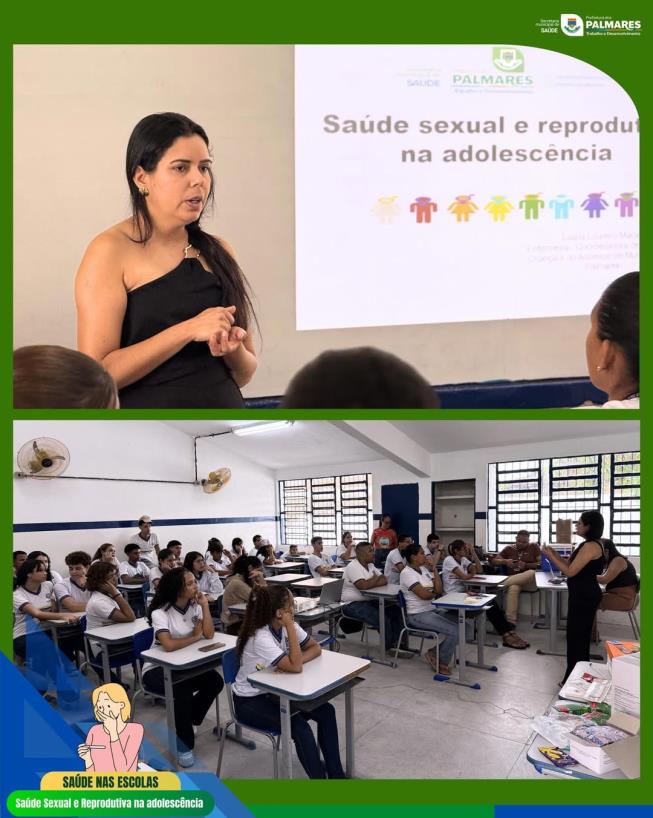📚💚 SAÚDE NAS ESCOLAS | Saúde Sexual e Reprodutiva na Adolescência