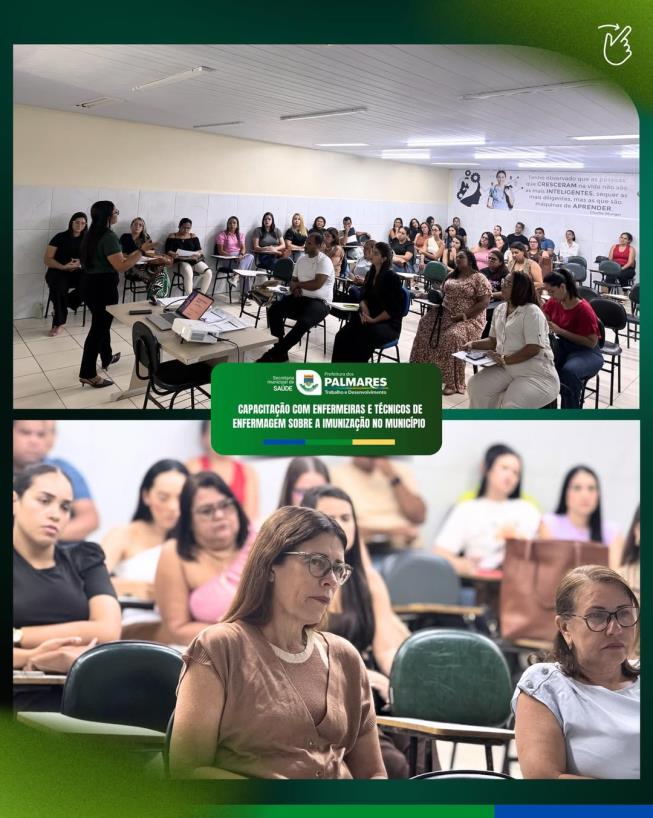Capacitação reforça estratégias de imunização e prevenção no município 💉🤍