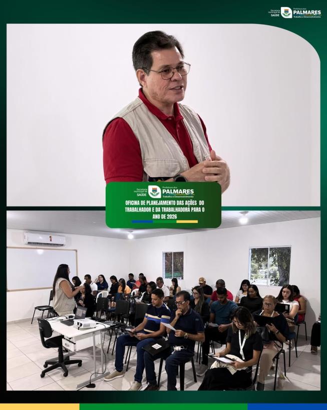 Oficina de Planejamento das Ações de Saúde do Trabalhador e da Trabalhadora para o ano de 2026 📋✨