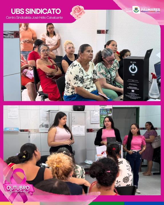 Outubro Rosa nas Unidades Básicas! 🩷