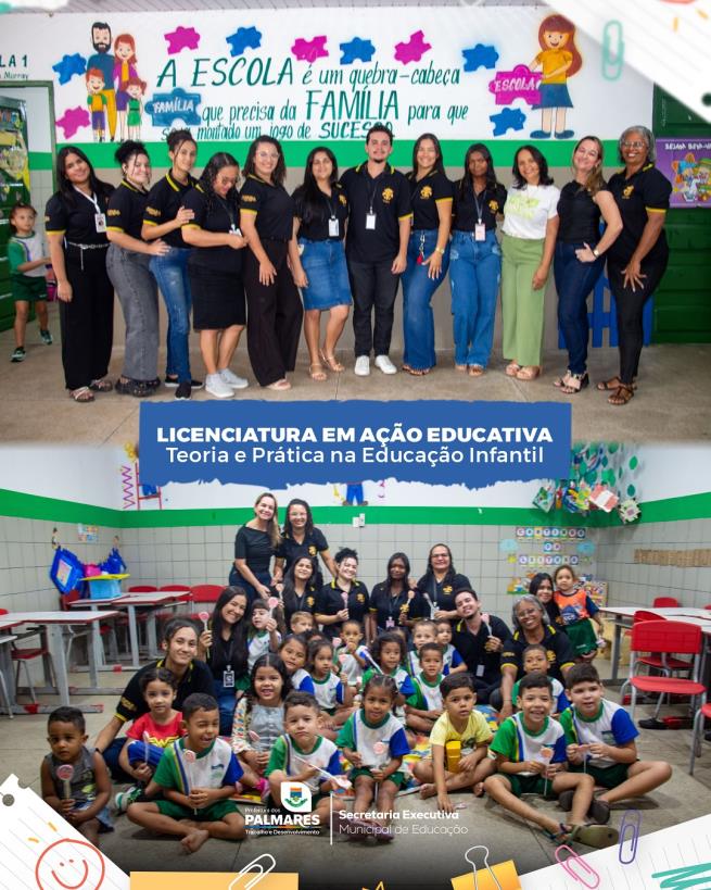 LICENCIATURA EM AÇÃO EDUCATIVA: TEORIA E PRÁTICA NA EDUCAÇÃO INFANTIL