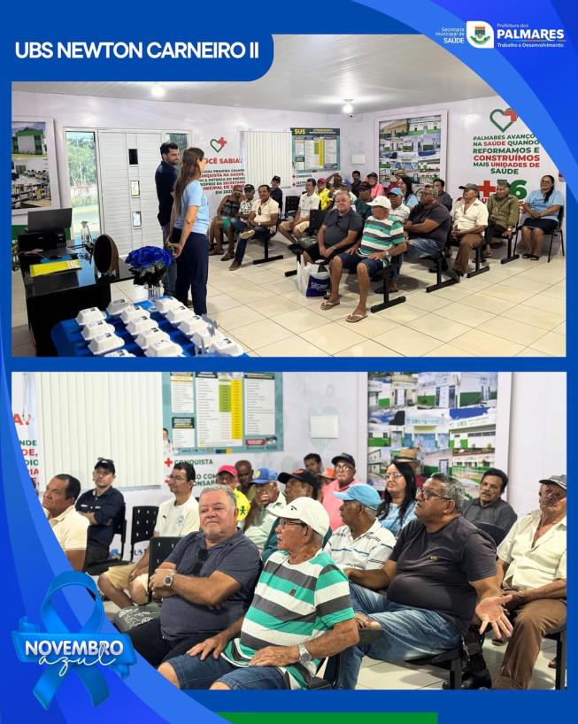 Novembro Azul nas Unidades Básicas!💙