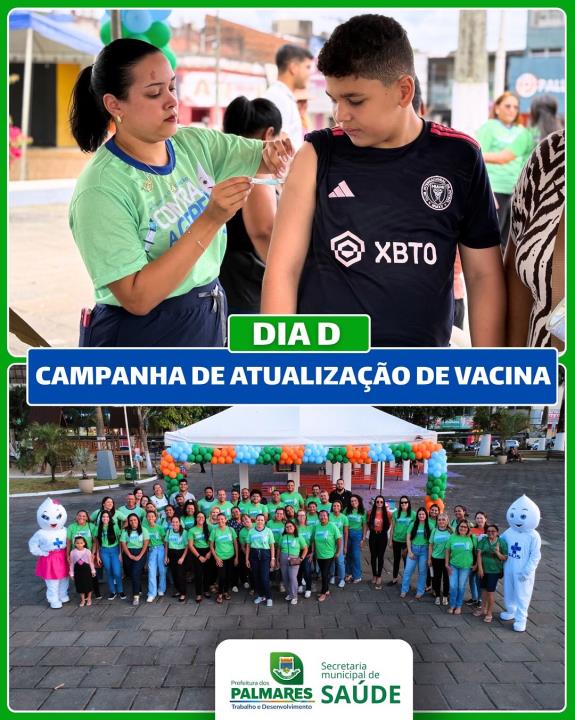 Dia D de Vacinação foi um sucesso! 💪🏽