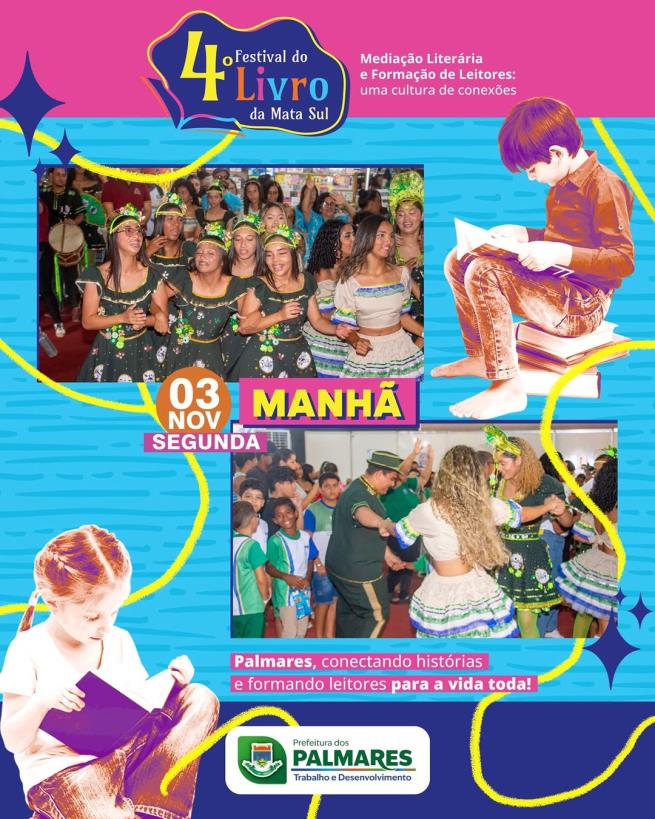 ABERTURA DO 4° FESTIVAL LITERÁRIO DA MATA SUL