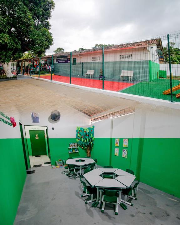 Reinauguração da Escola Municipal Francisco de Assis Ramalho