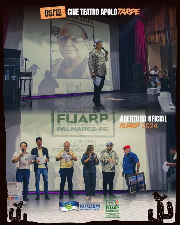 INÍCIO DA NOSSA FLIARP 2024! 📚✨