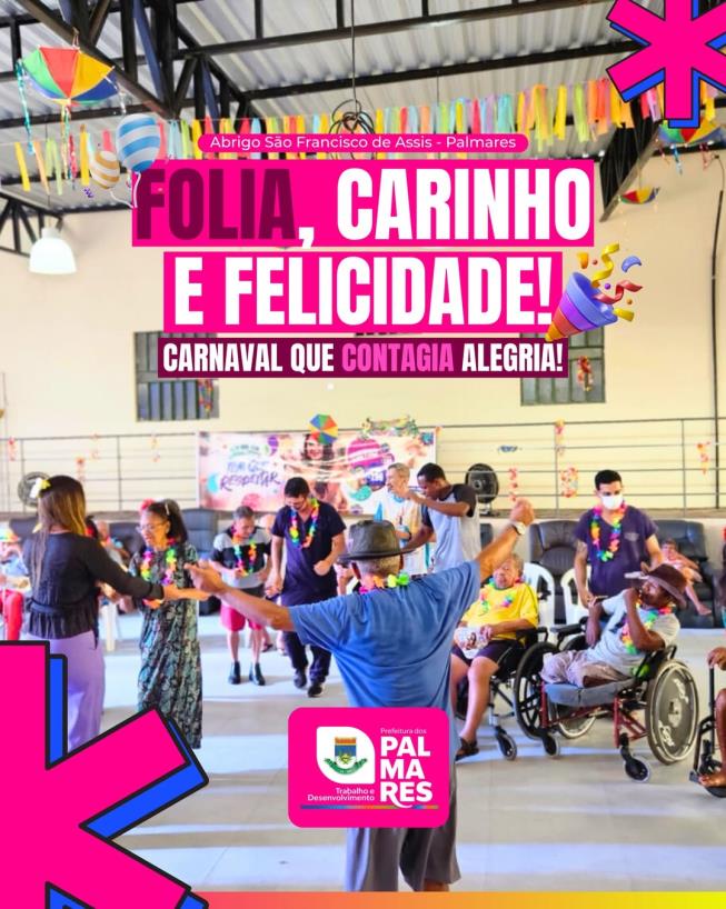 Carnaval é alegria, e alegria não tem idade! 🎭✨