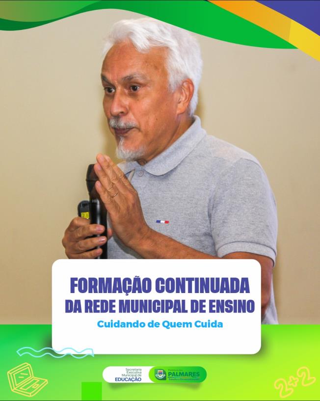 FORMAÇÃO CONTINUADA DA REDE MUNICIPAL DE ENSINO