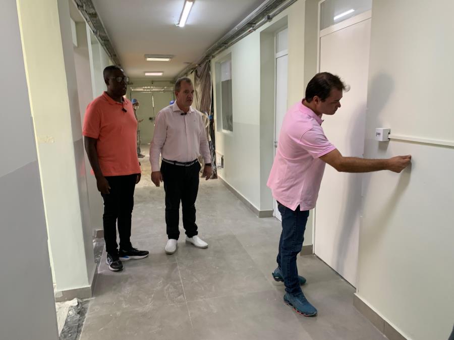 Reforma da Ala de Emergência do Hospital Municipal de Nova Odessa chega em sua fase final