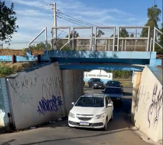 Nova Odessa informa início das obras de duplicação da passagem sob a linha férrea no Jardim São Jorge